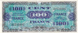 Billet 100 F 1945 Verso France Série 7 FAY VF.25.07 N° 42731097 Bel état - 1945 Verso Francés