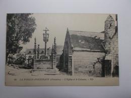LA FORET-FOUESNANT    L'Eglise Et Le Calvaire - La Forêt-Fouesnant