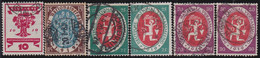 Deutsches Reich   .    Michel   .    107/110      .    O    .   Gestempelt   .    /    .   Cancelled - Used Stamps