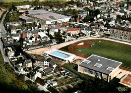 Lillebonne * Stade * Vue Générale Aérienne Et La Piscine * Stadium Football Sport * Usine - Lillebonne