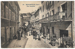 Delcampe - BEAUREPAIRE - Rue Gambetta - Beaurepaire