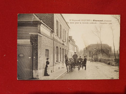 CPA -  Dr Raymond Léquibin à Oisemont -(Somme) - En Route Pour La Tournée Médicale - Décembre 1905 - Oisemont