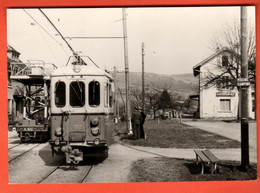 ZPJ-43 Bressonnaz-Moudon  Automotrice  Et Wagon De Travaux  Photo Willen. NC  GF - Moudon