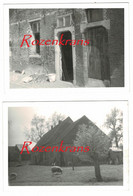 Lotje Van 2 X Unieke Oude Foto Foto's Lint Oudste Hoeve Schranshoeve Periode: 1965-1975 - Niel