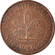 Monnaie, République Fédérale Allemande, 2 Pfennig, 1984 - 2 Pfennig