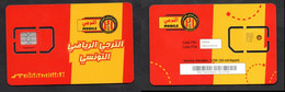 Tunisia 2022 - SIM Card - Tunisie Telecom - TARAJI MOBILE - Esperance Sportive De Tunis - Sport - Unused- - Tunisie