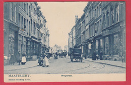 Maastricht - Brugstraat ... Geanimeerd - 1908 ( Verso Zien ) - Maastricht