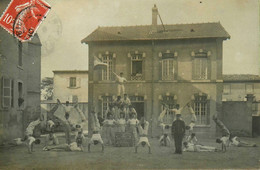 Billom * Carte Photo * école , Section De Gymnastique , La Périlleuse - Autres & Non Classés