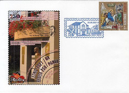 RESITA INDUSTRIAL TOWN ANNIVERSARY, SPECIAL COVER, 2021, ROMANIA - Lettres & Documents