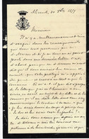 1824 LETTRE Sign.Alicante  Ministere Affaires Etrangères  Mr D’Avesnes Commis Fille Enceinte Comportement à Remplacer - Manuscripts