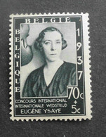 1937 : Cob 456* (  Charnière D57) Voir Verso - Unused Stamps