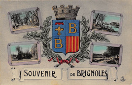 83-BRIGNOLES- SOUVENIR DE BRIGNOLES MULTIVUES - Brignoles