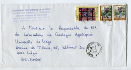 COTE D'IVOIRE - Affranchissement Sur Lettre Pour La Belgique - - Côte D'Ivoire (1960-...)