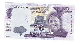 *malawi 20 Kwacha 2012  57a  Unc - Malawi