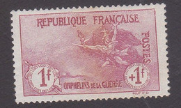 Cote : 1900 € N° 154 Orphelins Neuf Signé Calves Départ 1 € - Unused Stamps