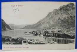 (L) LECCO  PANORAMA VISTA VERSO IL LAGO - NON VIAGGIATA 1904 - Lecco