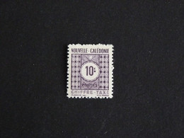 NOUVELLE CALEDONIE YT TAXE 39 * - Timbres-taxe