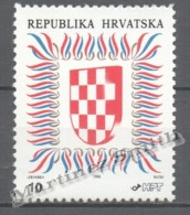 Croatia - Croatie - Croacia 1992 Yvert 147, Definitive, Overprinted New Value - MNH - Croatia