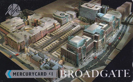 MER 42 TARJETA DE MERCURY DE BROADGATE - 18MERC - [ 4] Mercury Communications & Paytelco