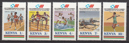 1986 Kenya RARE UNISSUED Apartheid Boycott Commonwealth Games Complete Set Of 5 MNH (see Description) - Kenya (1963-...)