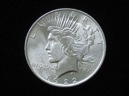 USA -Superbe Monnaie -  1 One Dollar PEACE (Paix)  1922 En Argent  **** EN ACHAT IMMEDIAT **** - 1921-1935: Peace (Pace)