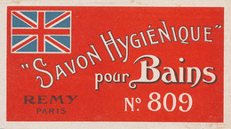 SA 06 / ETIQUETTE  SAVON  PARFUM    SAVON HYGIENIQUE POUR BAINS REMY PARIS - Etiquettes