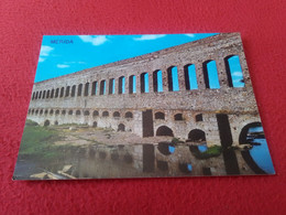 POSTKARTE ANTIGUA POSTAL POSTCARD EXTREMADURA MÉRIDA BADAJOZ ACUEDUCTO AQUEDUC AQUEDUCT ÁRABE DE SAN LÁZARO SPAIN SPAGNA - Mérida