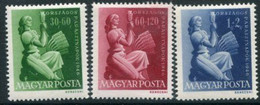 HUNGARY 1946 Agricultural Exhibition MNH / **.  Michel  960-62 - Ungebraucht