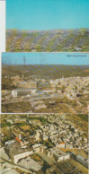 ISRAEL. Lot 3 Cpm  1 (9x14) + 2 (10x15) Vues Aériennes De BETHLEEM - Israel
