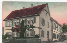 Friedrichroda, "Haus Graf",Gaststätte, Litho, Ungel.vor 1945 - Friedrichroda