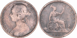 Grande-Bretagne - 1888 - One Penny - Victoria - 03-116 - D. 1 Penny