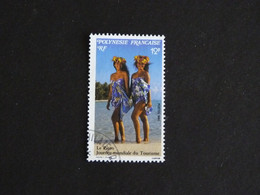 POLYNESIE FRANCAISE YT 367 OBLITERE - LE PAREO - Used Stamps