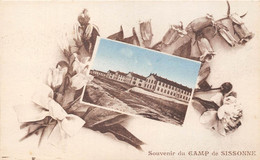 02-SISSONNE- CAMP- SOUVENIR DU CAMP DE SISSONNE - Sissonne