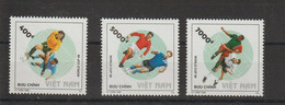 Vietnam 1998 Football 1769-71, 3 Val ** MNH - Viêt-Nam