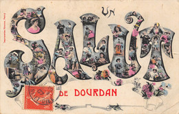 91-DOURDAN-UN SALUT DE DOURDAN - Dourdan