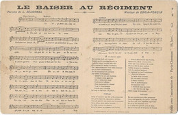 Chanson  -      Le Baiser Au Regiment - Musique