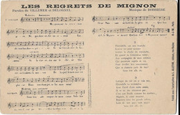 Chanson  -     Les Regrets De Mignon - Musique