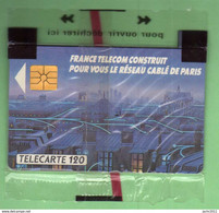 F110 RESEAU CABLE PARIS 120U *** NSB *** (NSB-3) - 1989