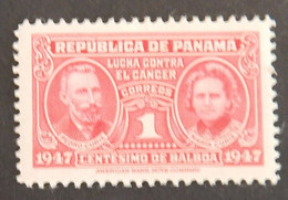 PANAMA YT 256 NEUF**MNH "LUTTE CONTRE LE CANCER" ANNÉE 1947 - Panama