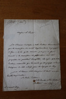 Autographe Du General ALLENTdu Premier Empire Alexandre De ST OMER - Autógrafos