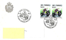 SAN MARINO - 1983 3° Gran Premio IMOLA Motociclismo - 6858 - Storia Postale