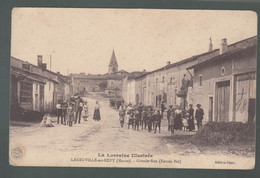 CP - 55 - Laneuville-au-Rupt - Grande-Rue - Entrée Est - Autres Communes