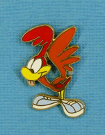 1 PIN'S //  ** BIP BIP TINY TOONS / AMI DE VIL COYOTE ** . (Démons & Merveilles ™ & © 1991 Warner Bros INC) - Cinéma