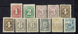 Libéria - 1886-92 - N° 18 à 25 - Neufs X - - Liberia
