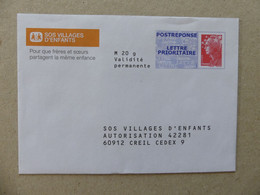 Postreponse SOS Villages D'Enfants - Cartes/Enveloppes Réponse T