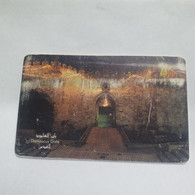 Plastine-(PS-PAL-002)-Damascus Gate-Jerusalem-(scratch)(413)(1/1998)-(40 ₪)-(0070-054669)-used Card+1 Card Prepiad Free - Palestina