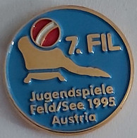7.FIL JUGENDSPIELE FELD/SEE 1995 Austria YOUTH GAMES Skiing Ski Jumps PIN A6/4 - Sport Invernali