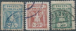 POLONIA-POLAND-POLSKA,1919 South Poland Issues,Obliterated - Usati