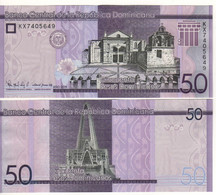 DOMINICAN   Rep.   New Issue   50  Pesos Dominicanos  NEW LOGO  DATE  2019 - Dominicaine