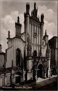 ! Alte Ansichtskarte Warschau, Warszawa, Katedra Sw. Jana, Kirche, Church, Polen, Poland, Pologne, Varsovie, 1926 - Pologne